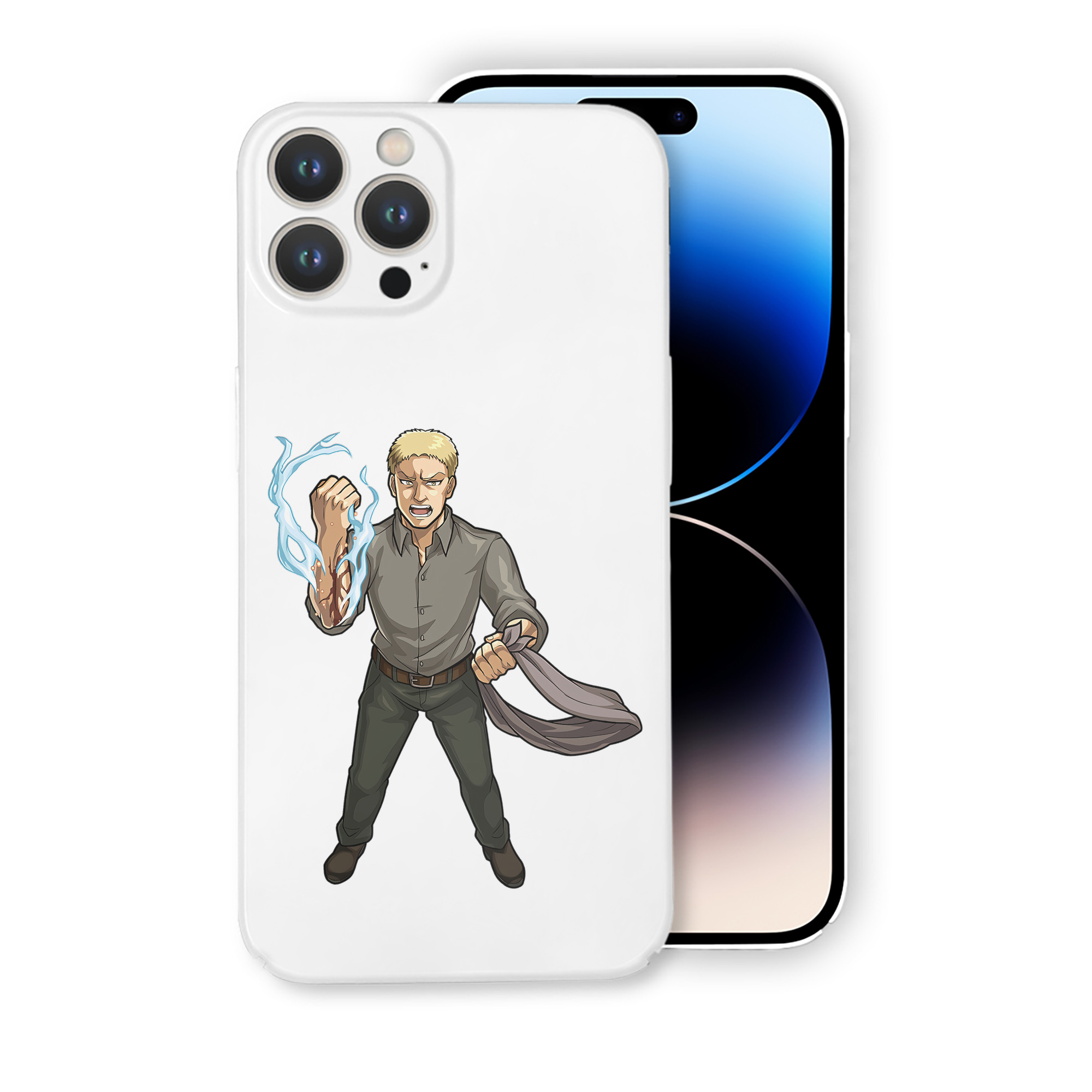 （画像用） 進撃の巨人 ライナー・ブラウン Attack on Titan Reiner Braun 【iPhone 14シリーズ対応】ハードケース